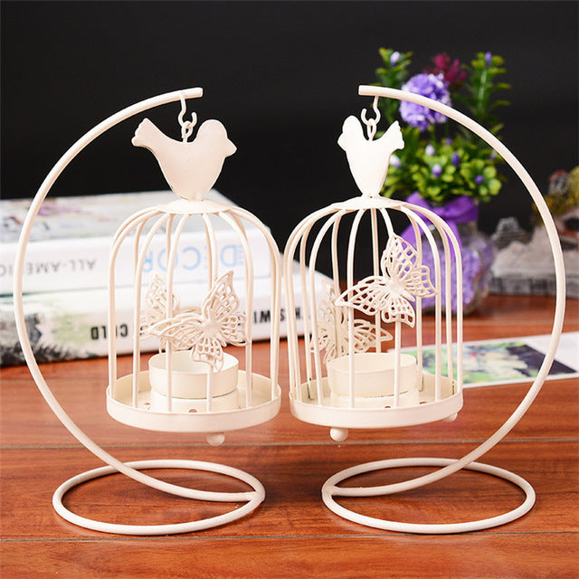 Birdcage Candlestick Candle